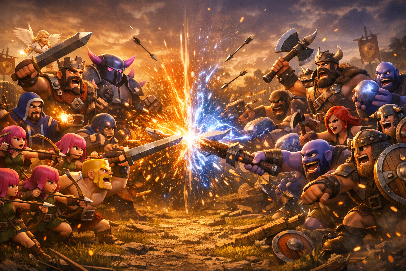 War scene
